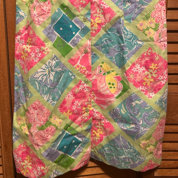 Lilly Pulitzer Colorful Pastel Collared Dress - Picture 8 of 16